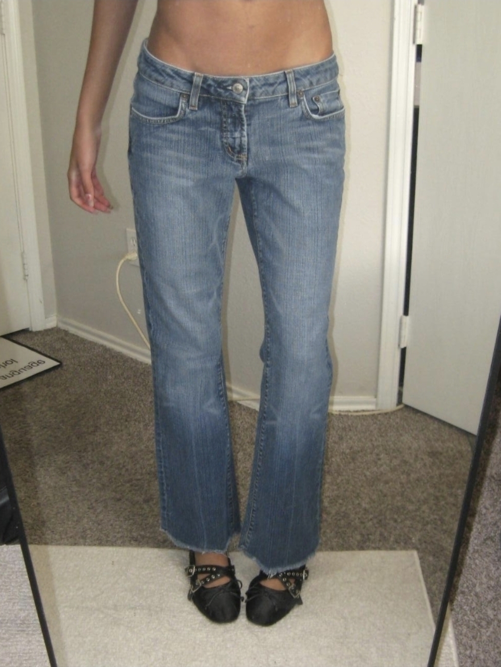 bebe Blue Bootcut Men's Jeans